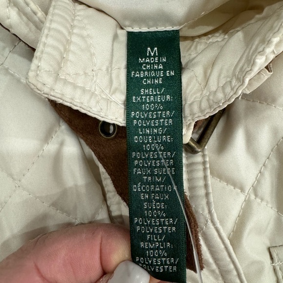 Ralph Lauren Puffer belted Quilted Crest Women Jacket. - Picture 9 of 9